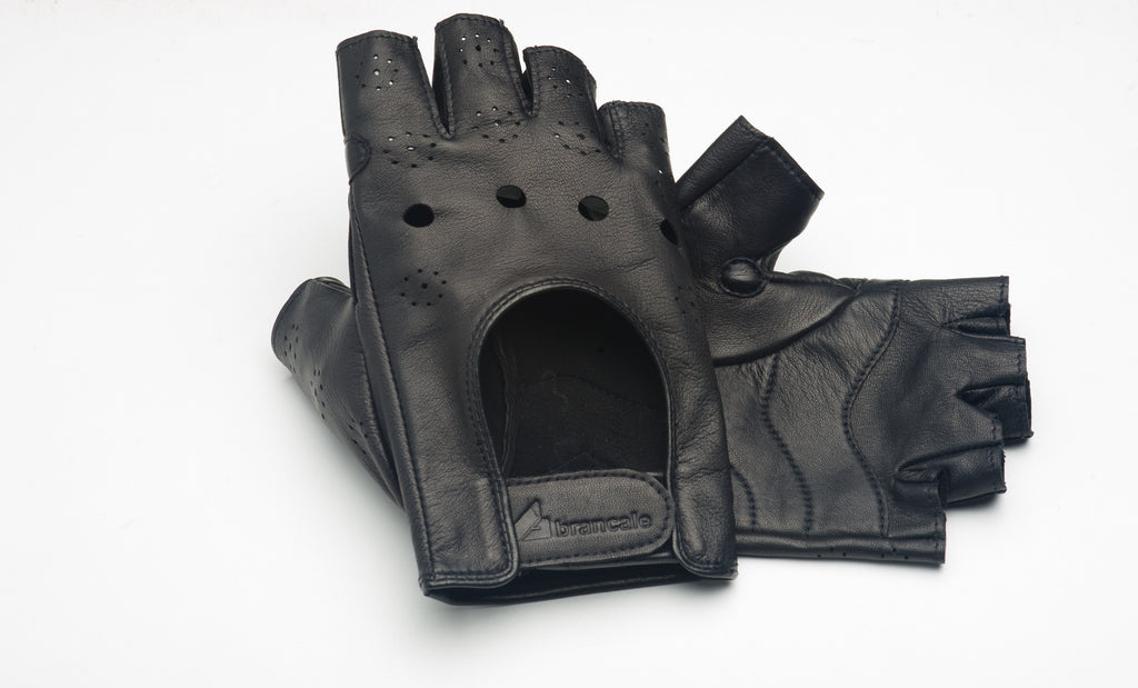 Leather Cycling Gloves – Brancale